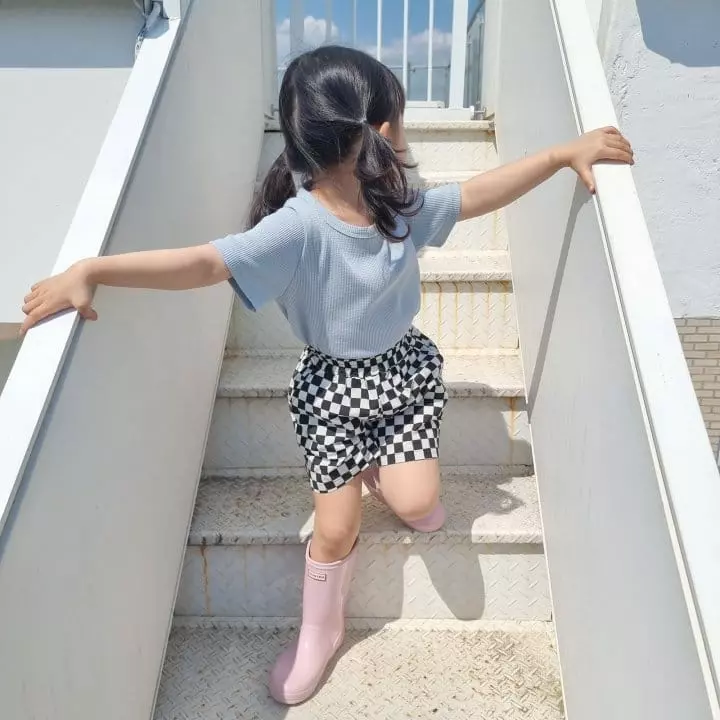 Paul & J - Korean Children Fashion - #kidzfashiontrend - Chess Shorts - 10