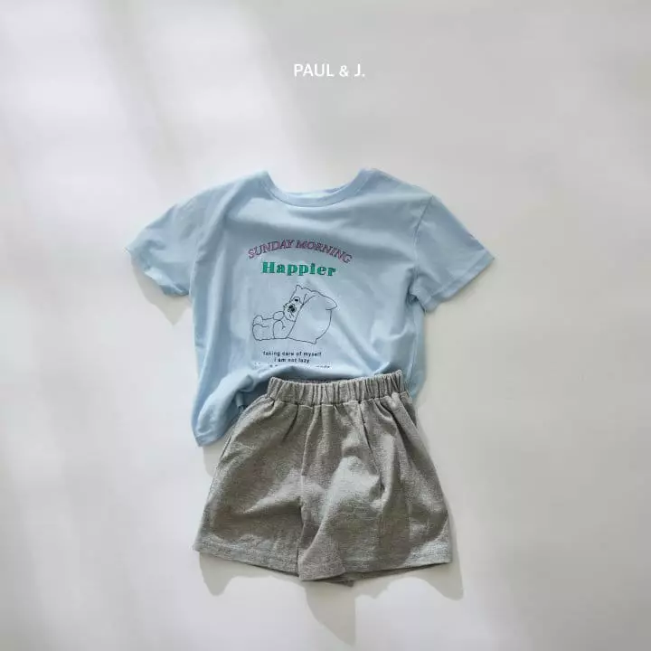 Paul & J - Korean Children Fashion - #kidzfashiontrend - Sunday Tee - 3