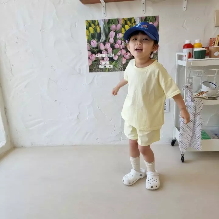 Paul & J - Korean Children Fashion - #littlefashionista - Mug Top Bottom Set - 8