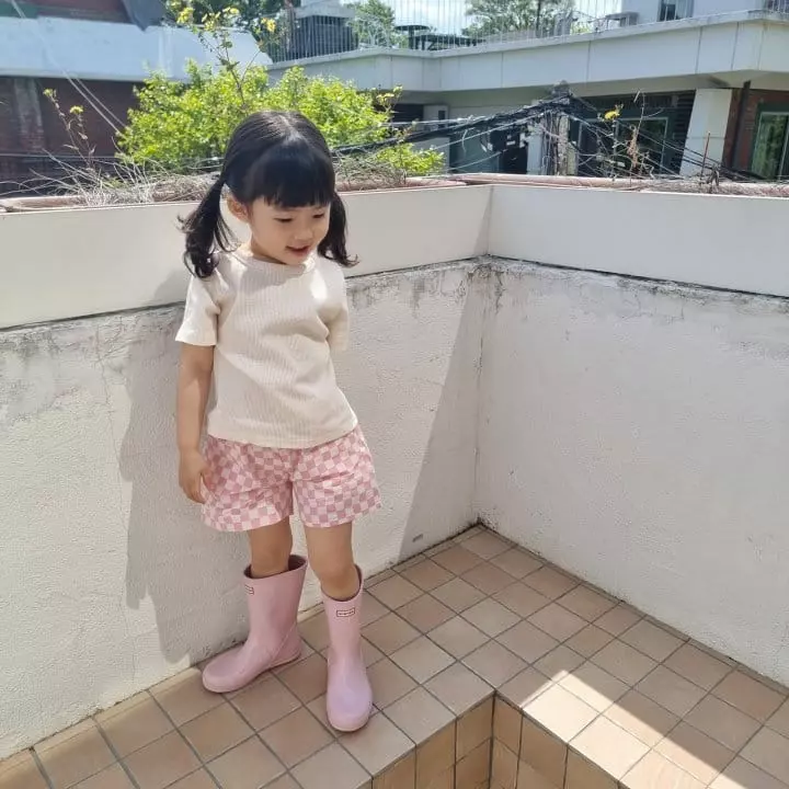 Paul & J - Korean Children Fashion - #littlefashionista - Chess Shorts - 12