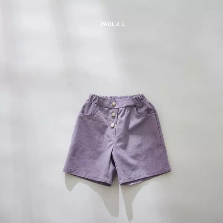 Paul & J - Korean Children Fashion - #magicofchildhood - Butter Denim Shorts