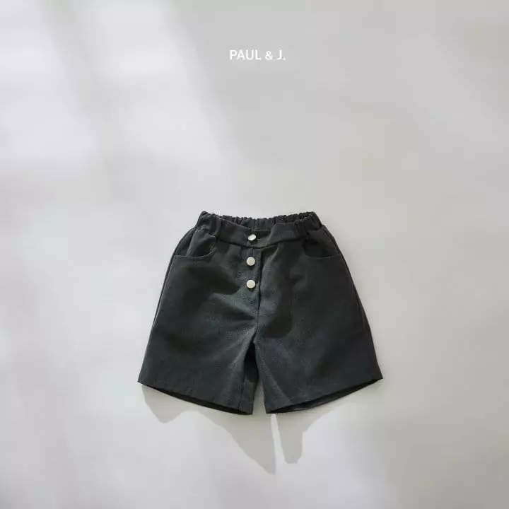Paul & J - Korean Children Fashion - #minifashionista - Butter Denim Shorts - 2