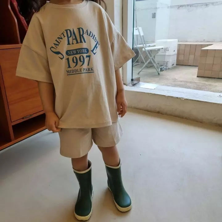 Paul & J - Korean Children Fashion - #prettylittlegirls - Paradise Top Bottom Set - 10