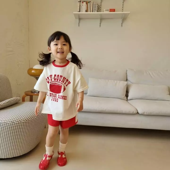 Paul & J - Korean Children Fashion - #prettylittlegirls - Gaming Top Bottom Set - 9