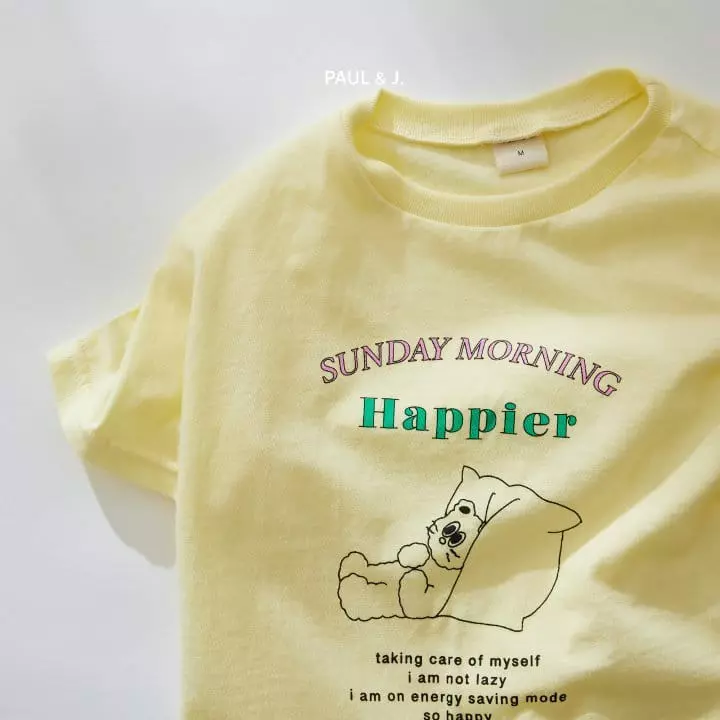 Paul & J - Korean Children Fashion - #todddlerfashion - Sunday Tee - 9