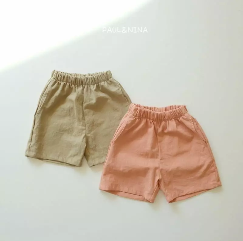 Paul & Nina - Korean Children Fashion - #Kfashion4kids - 22 Linen Shorts - 2