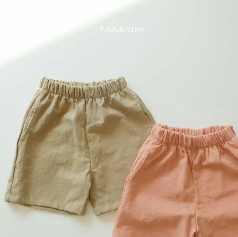 Paul & Nina - Korean Children Fashion - #childofig - 22 Linen Shorts - 10
