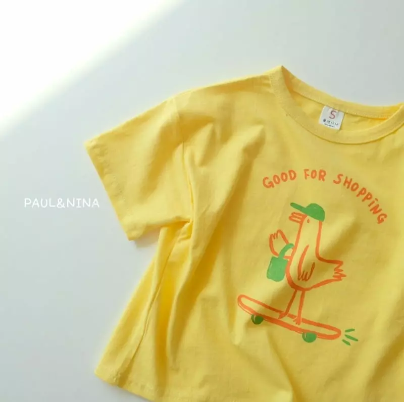 Paul & Nina - Korean Children Fashion - #childrensboutique - Shopping Duck Tee - 9