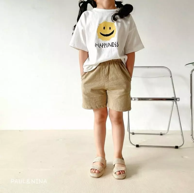 Paul & Nina - Korean Children Fashion - #childrensboutique - 22 Linen Shorts - 11