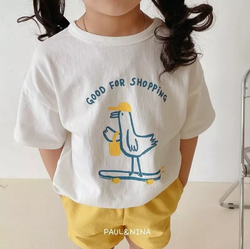 Paul & Nina - Korean Children Fashion - #littlefashionista - Shopping Duck Tee