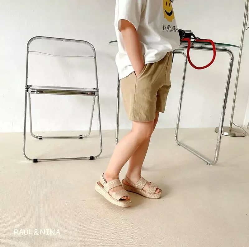 Paul & Nina - Korean Children Fashion - #littlefashionista - 22 Linen Shorts - 4