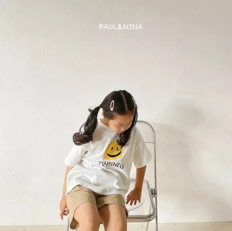 Paul & Nina - Korean Children Fashion - #prettylittlegirls - Bbang Happiness Tee - 5