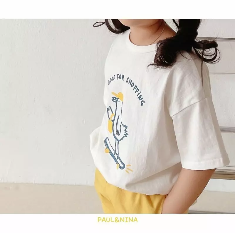 Paul & Nina - Korean Children Fashion - #minifashionista - Shopping Duck Tee - 4