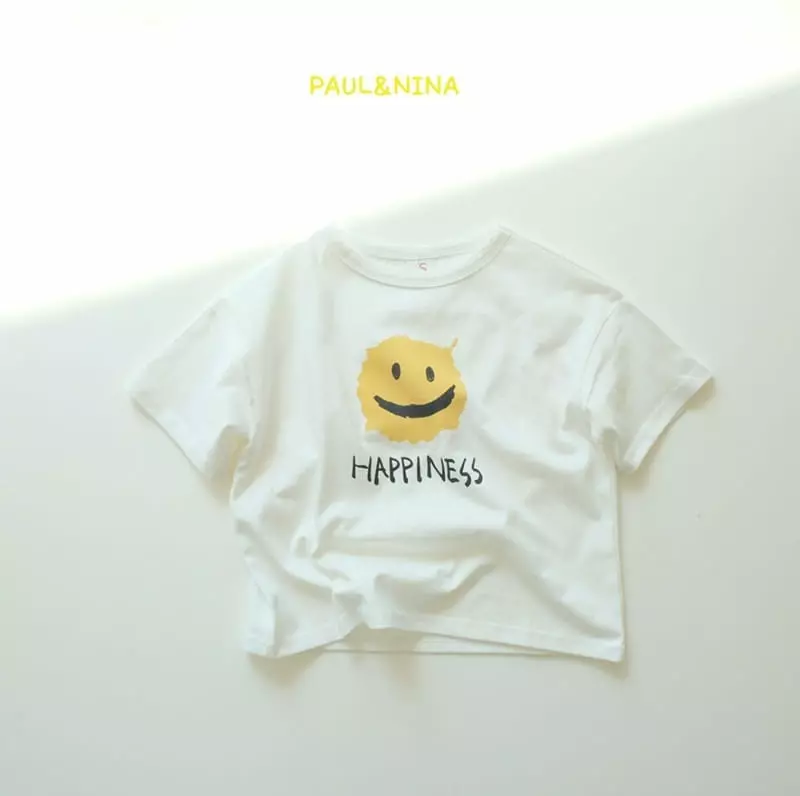 Paul & Nina - Korean Children Fashion - #stylishchildhood - Bbang Happiness Tee - 8