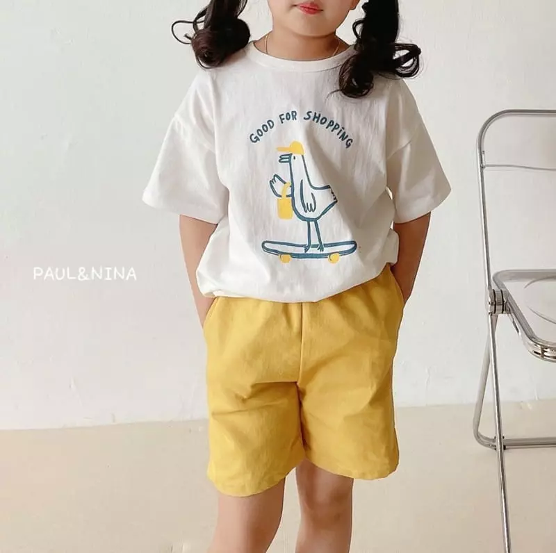 Paul & Nina - Korean Children Fashion - #todddlerfashion - Shopping Duck Tee - 5