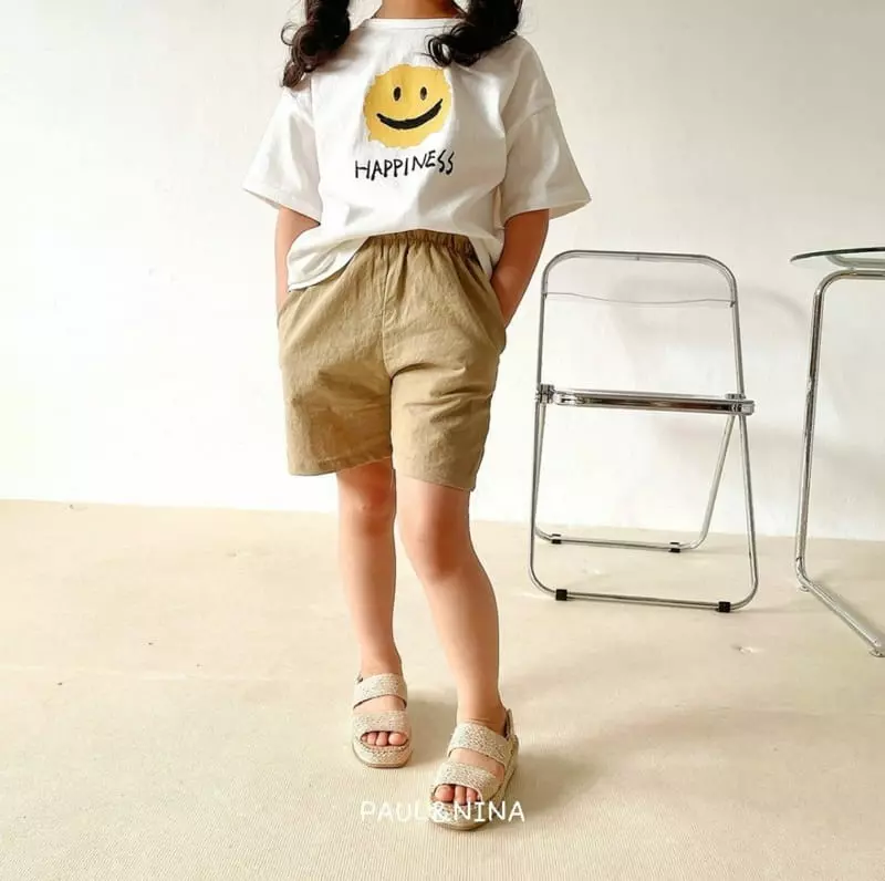 Paul & Nina - Korean Children Fashion - #todddlerfashion - 22 Linen Shorts - 7