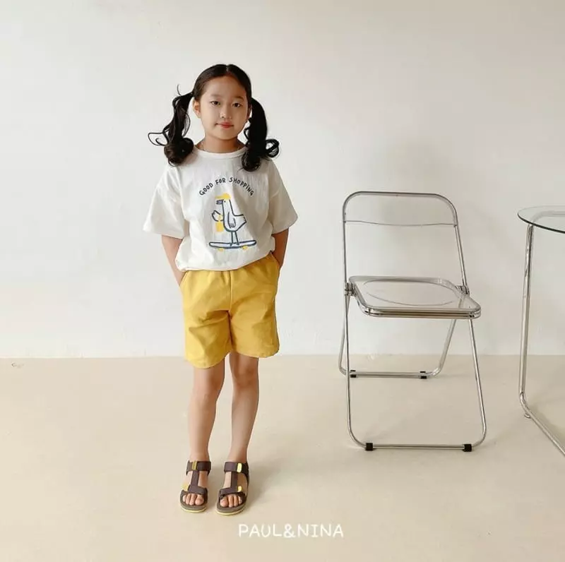 Paul & Nina - Korean Children Fashion - #toddlerclothing - 22 Cheese Half Cotton Pants - 10