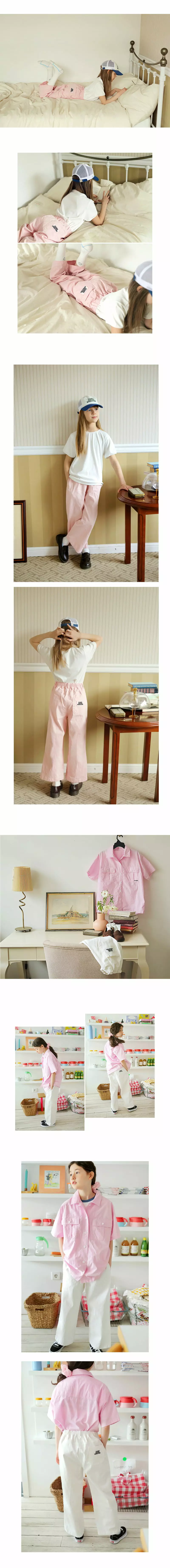Peach-Cream - Korean Children Fashion - #magicofchildhood - Tell Pants - 2