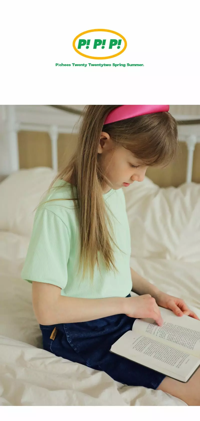 Peach-Cream - Korean Junior Fashion - #Kfashion4kids - Laini Tee