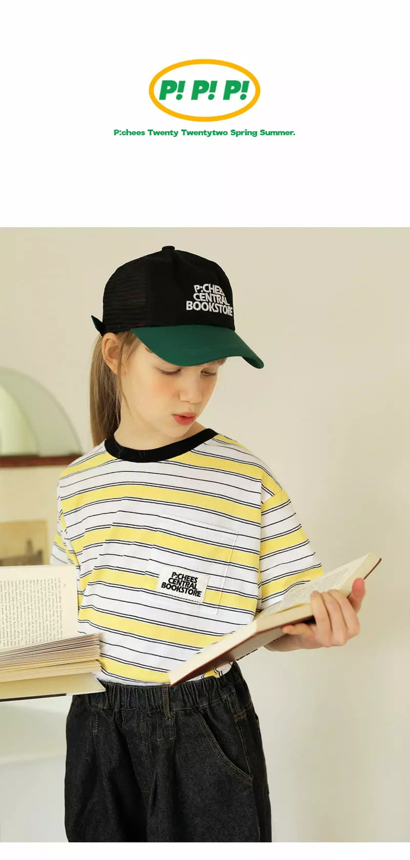 Peach-Cream - Korean Junior Fashion - #magicofchildhood - Robe Tee