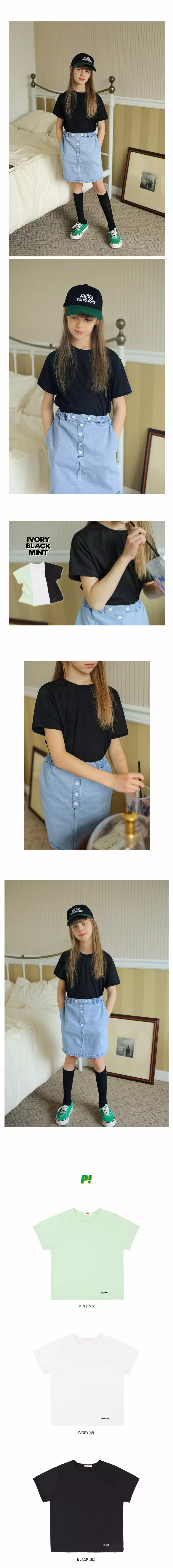 Peach-Cream - Korean Junior Fashion - #magicofchildhood - Laini Tee - 3