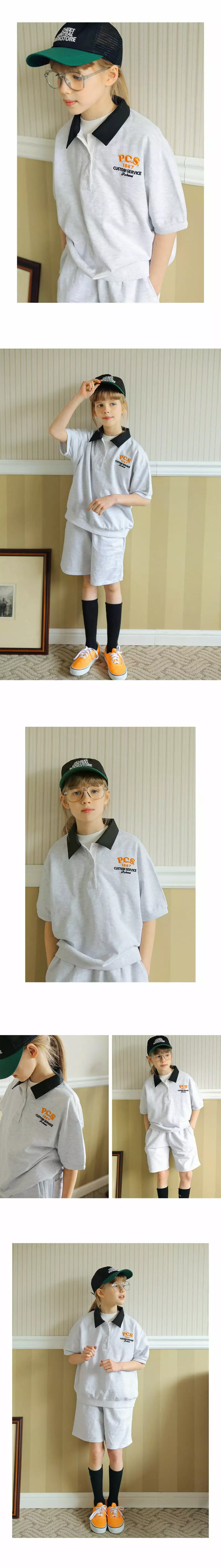 Peach-Cream - Korean Junior Fashion - #stylishchildhood - Bies Sweatshirt - 3
