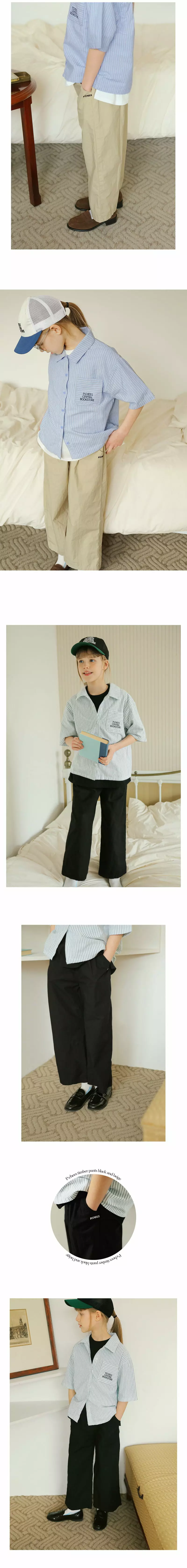 Peach-Cream - Korean Junior Fashion - #toddlerclothing - Timber Pants - 3