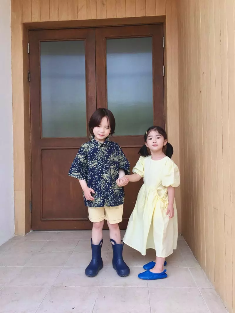 Peanut - Korean Children Fashion - #Kfashion4kids - Flower Shirt - 2