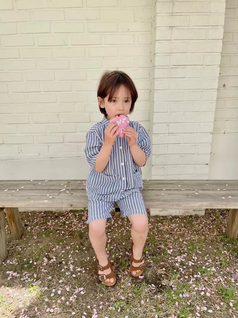 Peanut - Korean Children Fashion - #Kfashion4kids - Moden Top Bottom Set