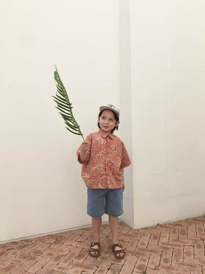 Peanut - Korean Children Fashion - #childofig - Flower Shirt - 10