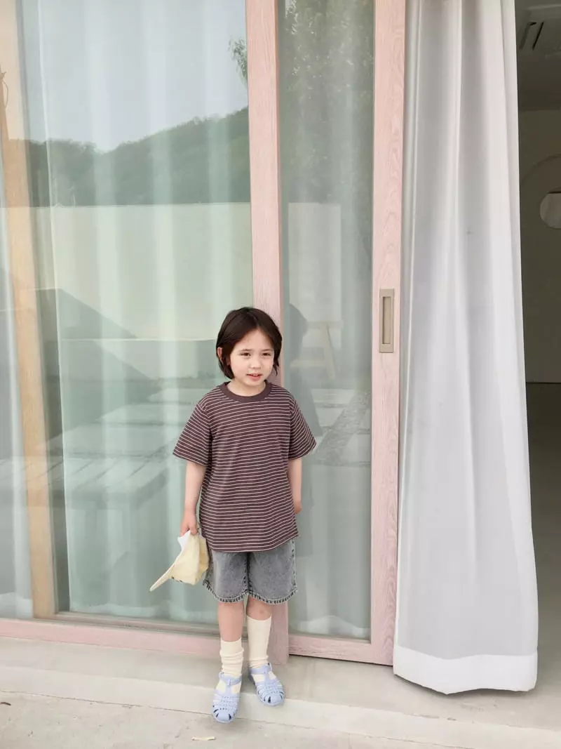 Peanut - Korean Children Fashion - #childofig - Royal Stripes Tee - 6