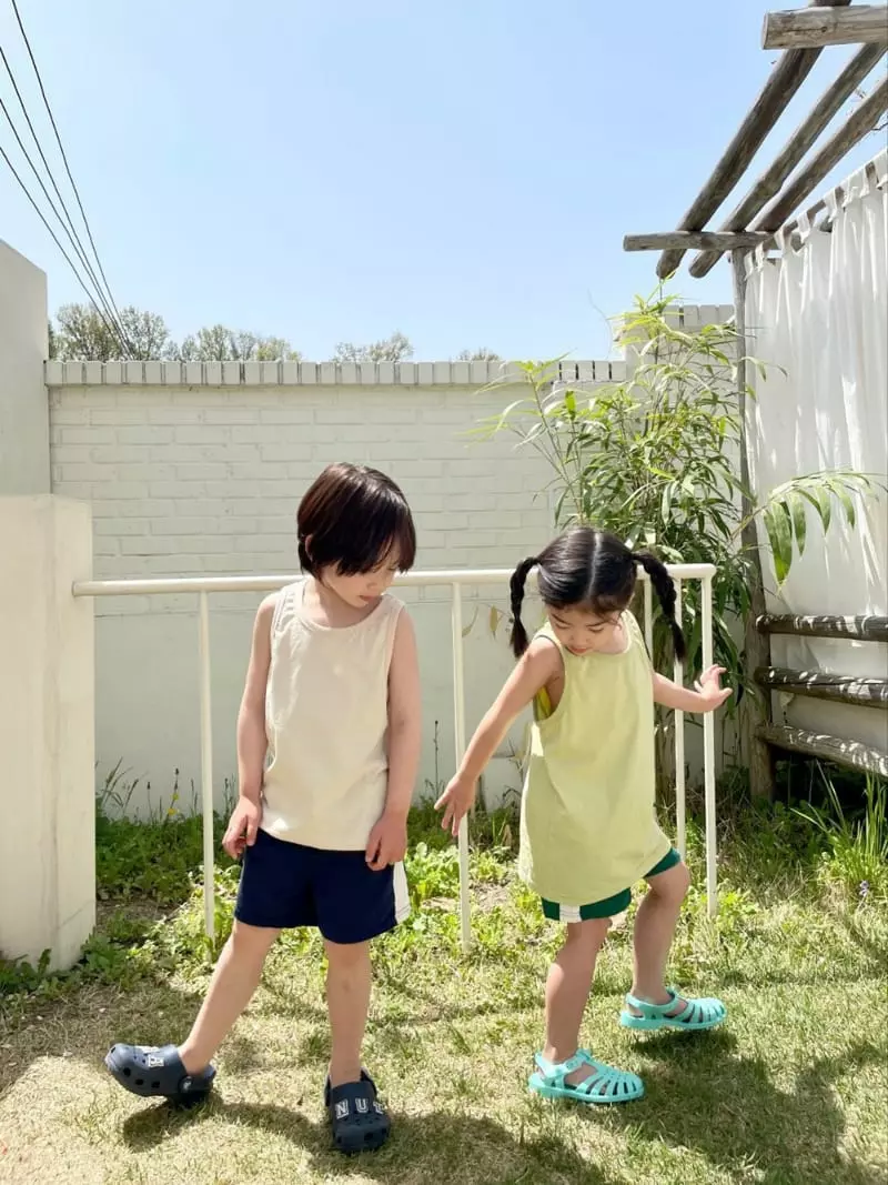 Peanut - Korean Children Fashion - #childofig - Yogurt Sleeveless - 7