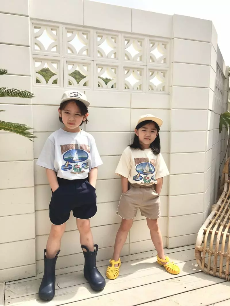 Peanut - Korean Children Fashion - #childrensboutique - Denmark Tee - 2