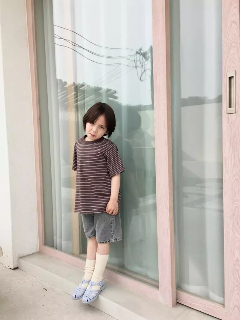 Peanut - Korean Children Fashion - #childrensboutique - Royal Stripes Tee - 7