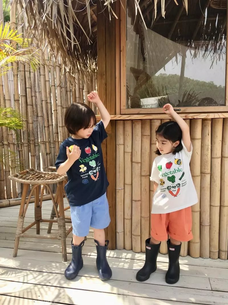 Peanut - Korean Children Fashion - #designkidswear - Vagetable Tee - 7