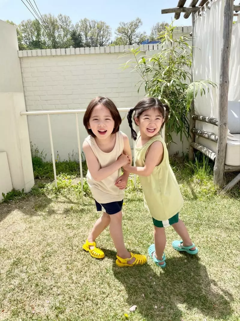 Peanut - Korean Children Fashion - #designkidswear - Yogurt Sleeveless - 9