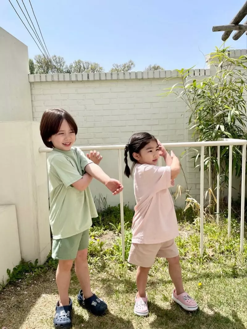 Peanut - Korean Children Fashion - #designkidswear - Plain Tee - 8