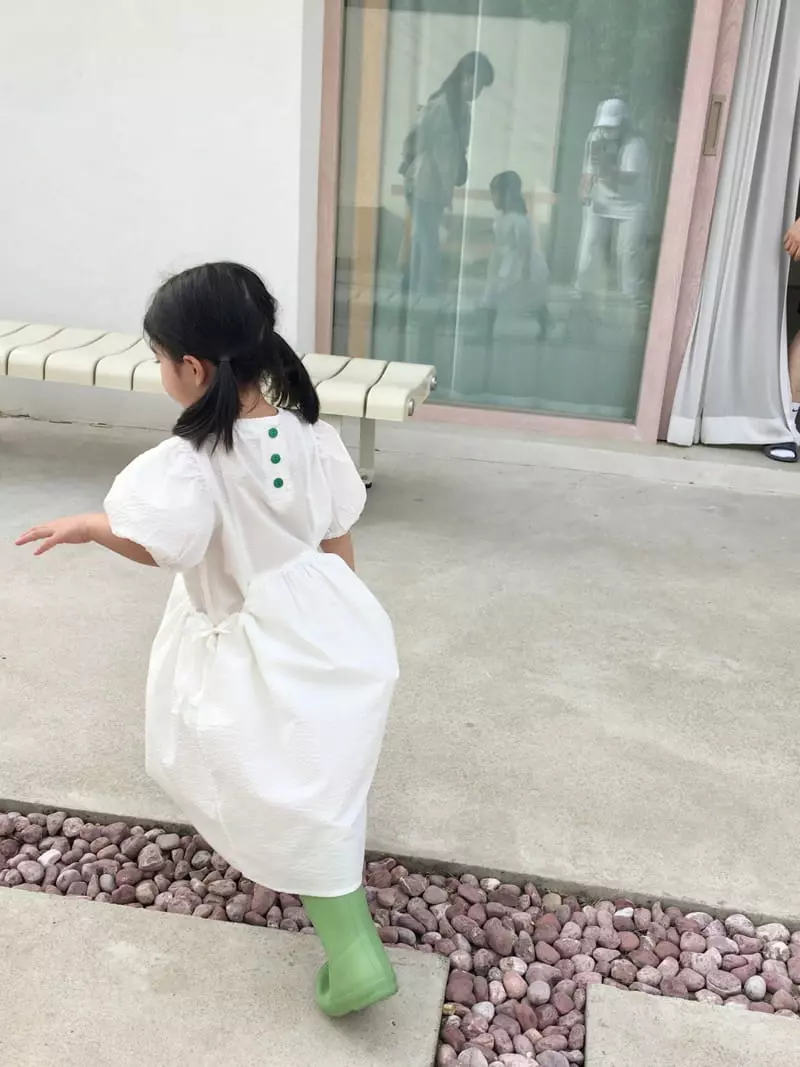Peanut - Korean Children Fashion - #discoveringself - Vivid One-piece - 2
