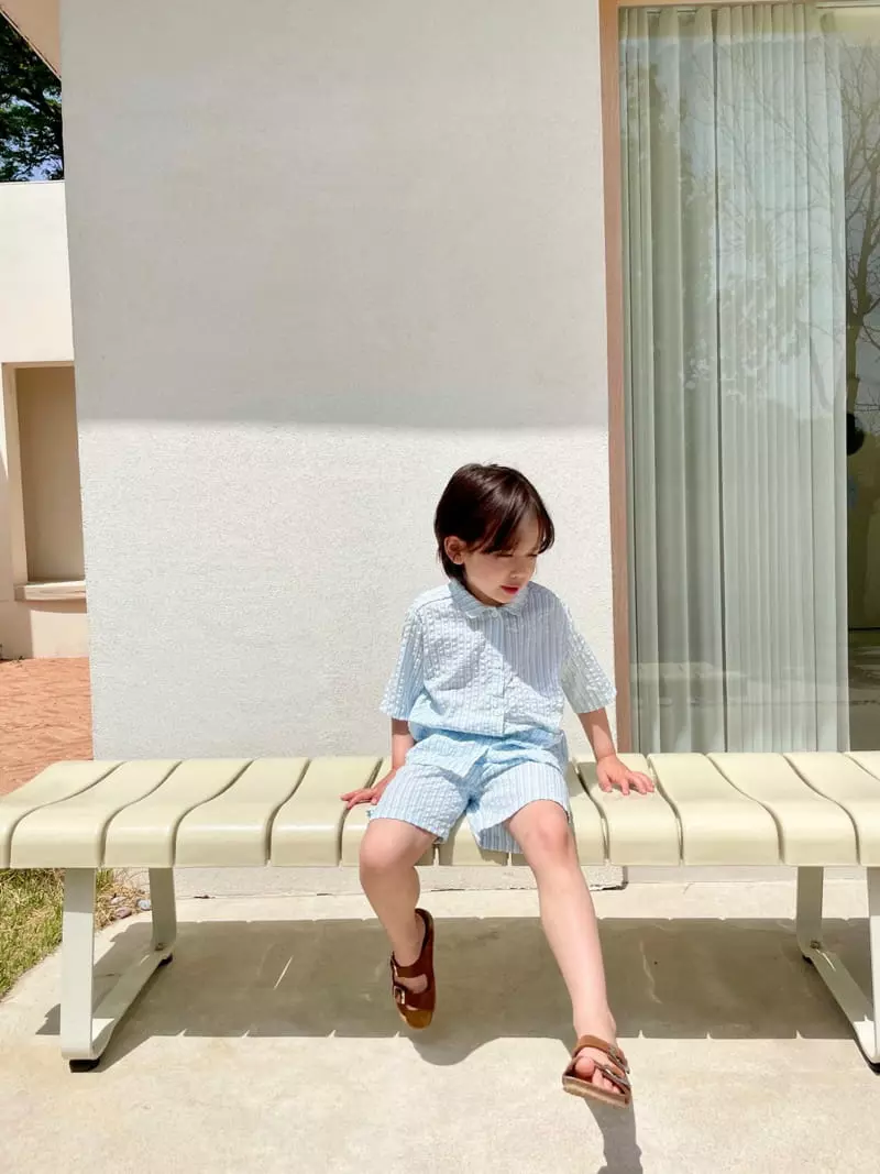 Peanut - Korean Children Fashion - #discoveringself - Moden Top Bottom Set - 12