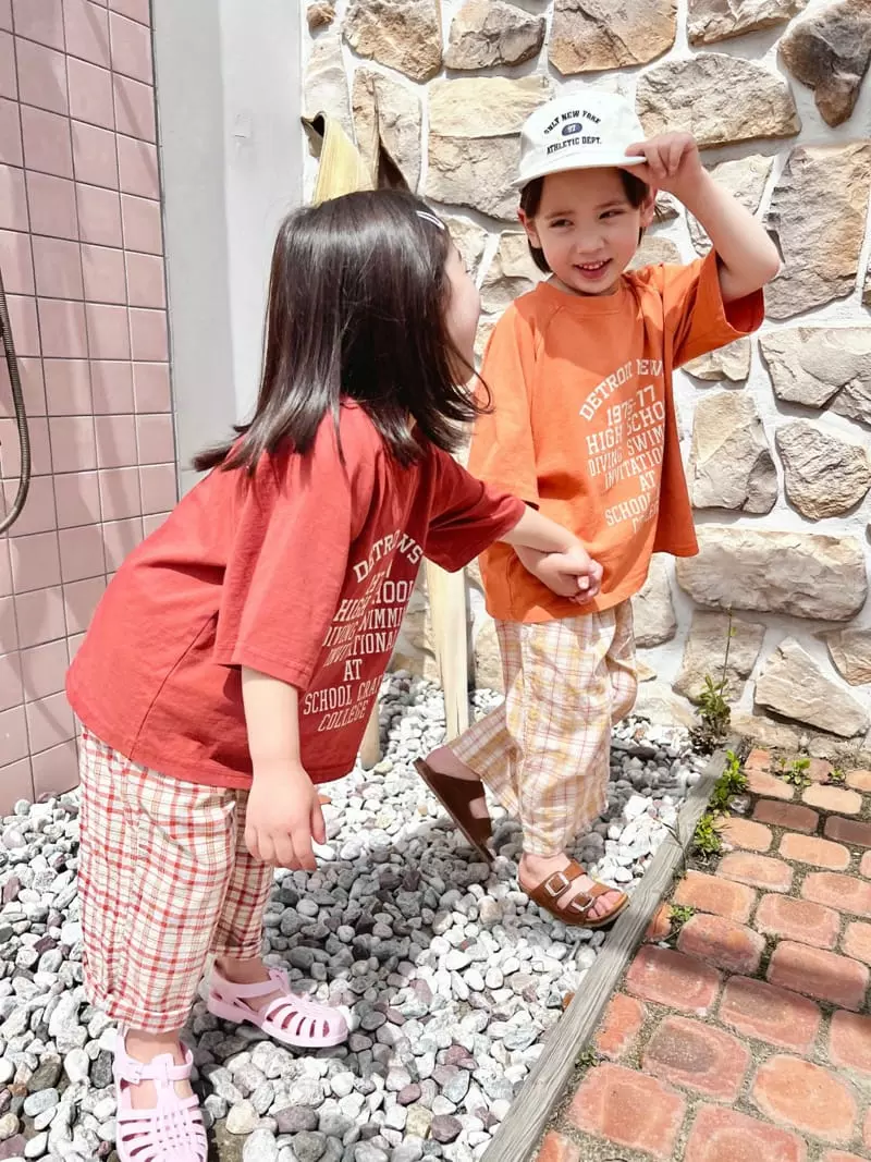 Peanut - Korean Children Fashion - #fashionkids - Mar Check Pants - 11