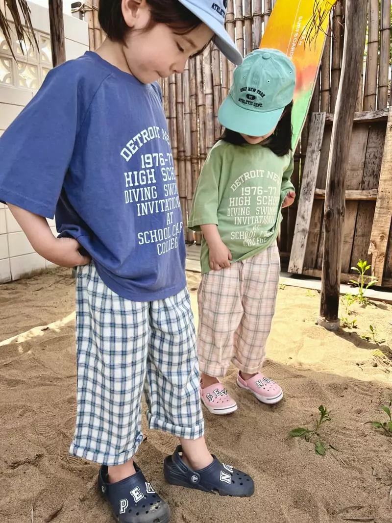 Peanut - Korean Children Fashion - #kidsshorts - School Tee - 3