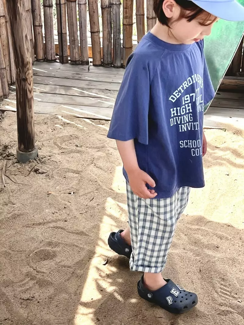 Peanut - Korean Children Fashion - #magicofchildhood - Mar Check Pants - 3