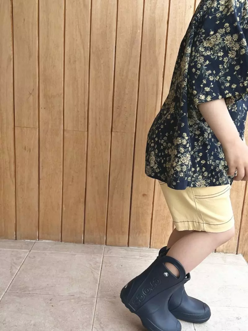 Peanut - Korean Children Fashion - #littlefashionista - Flower Shirt - 4