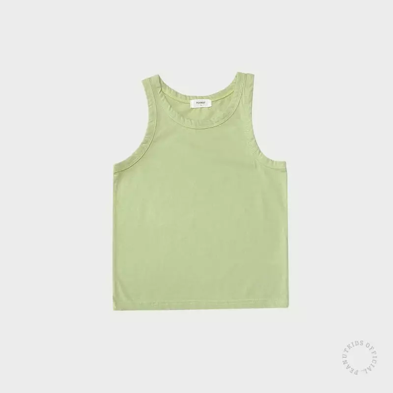 Peanut - Korean Children Fashion - #magicofchildhood - Yogurt Sleeveless