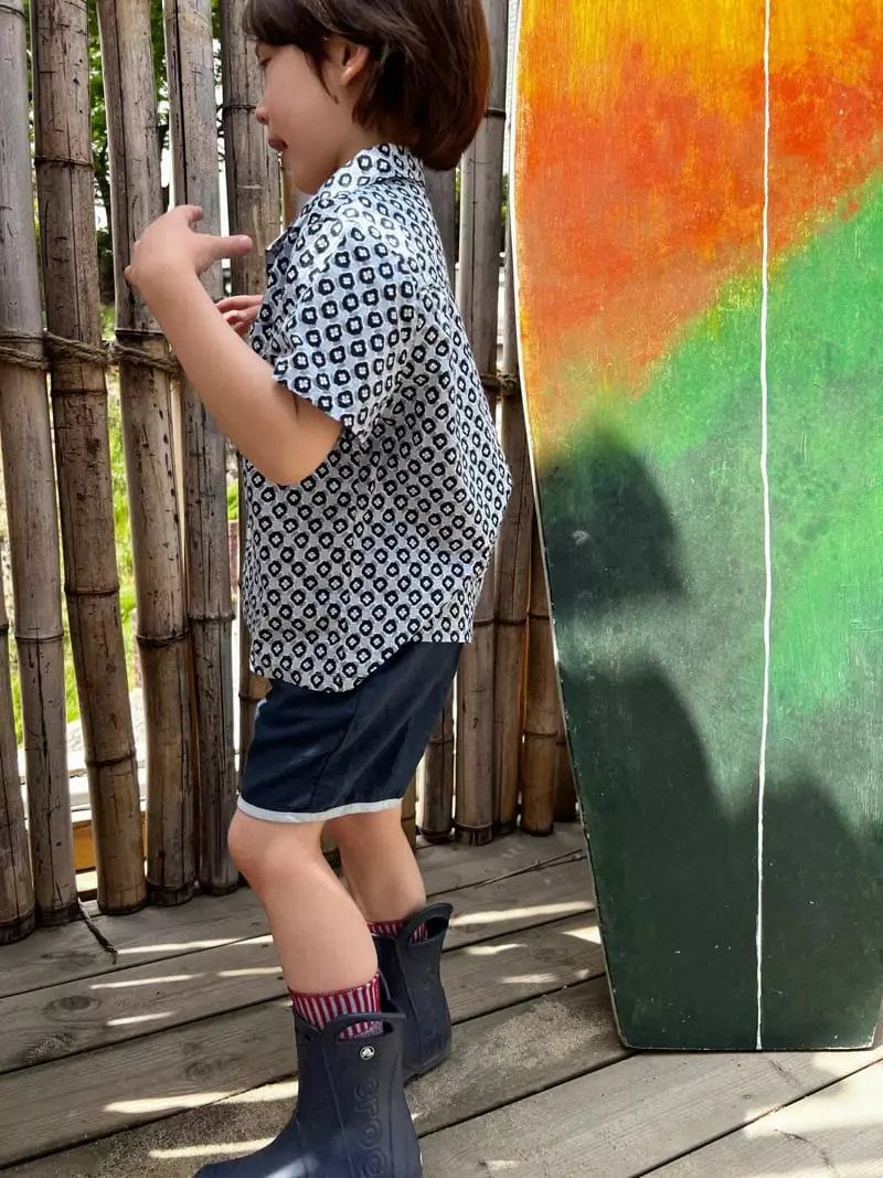 Peanut - Korean Children Fashion - #minifashionista - Natural Farm Shorts - 2