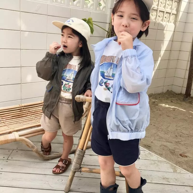 Peanut - Korean Children Fashion - #minifashionista - Fresh Windbreaker Jumper - 2