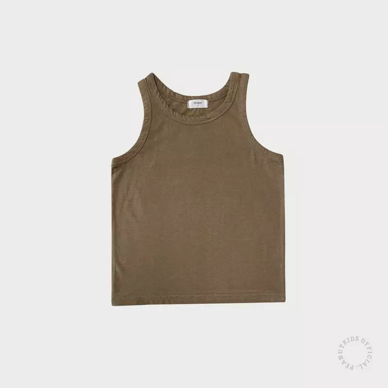 Peanut - Korean Children Fashion - #minifashionista - Yogurt Sleeveless - 2