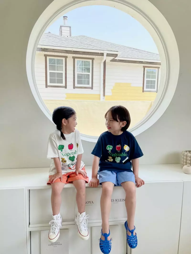 Peanut - Korean Children Fashion - #prettylittlegirls - Vagetable Tee