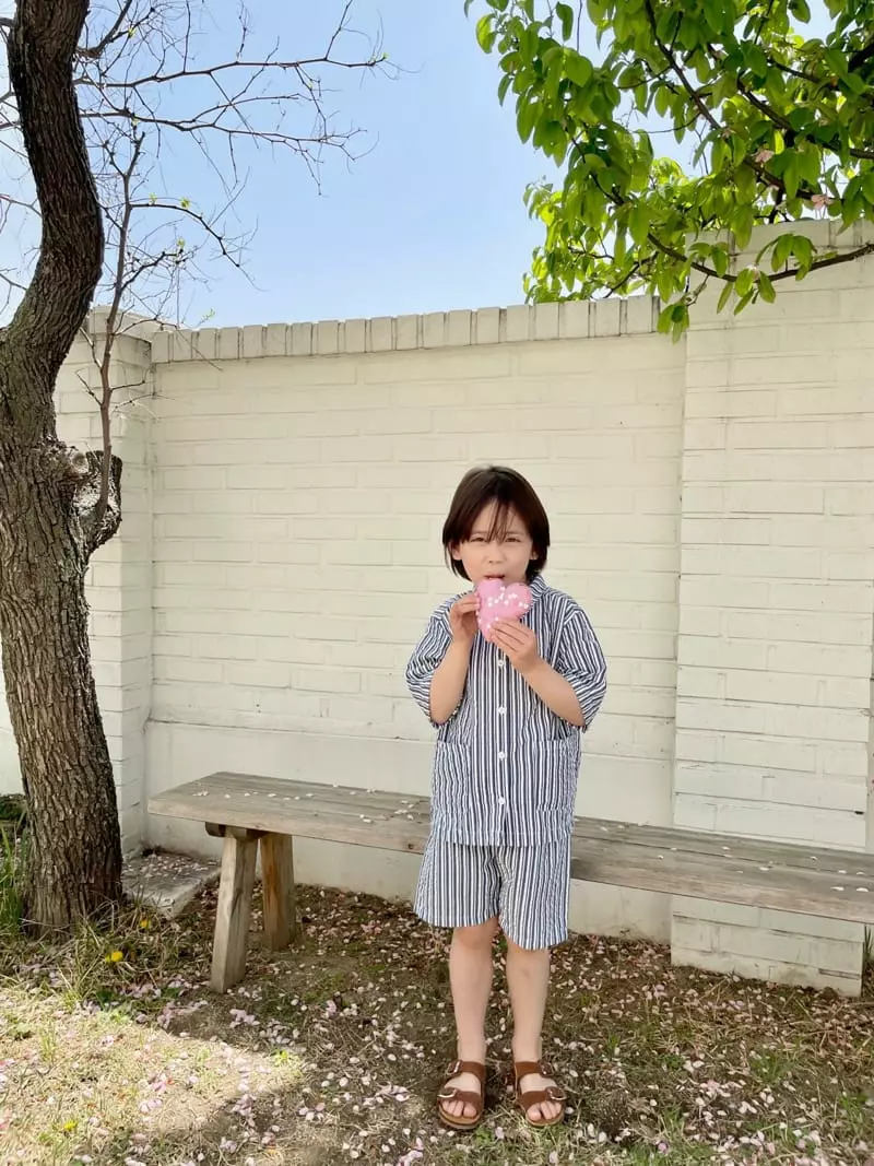 Peanut - Korean Children Fashion - #prettylittlegirls - Moden Top Bottom Set - 5