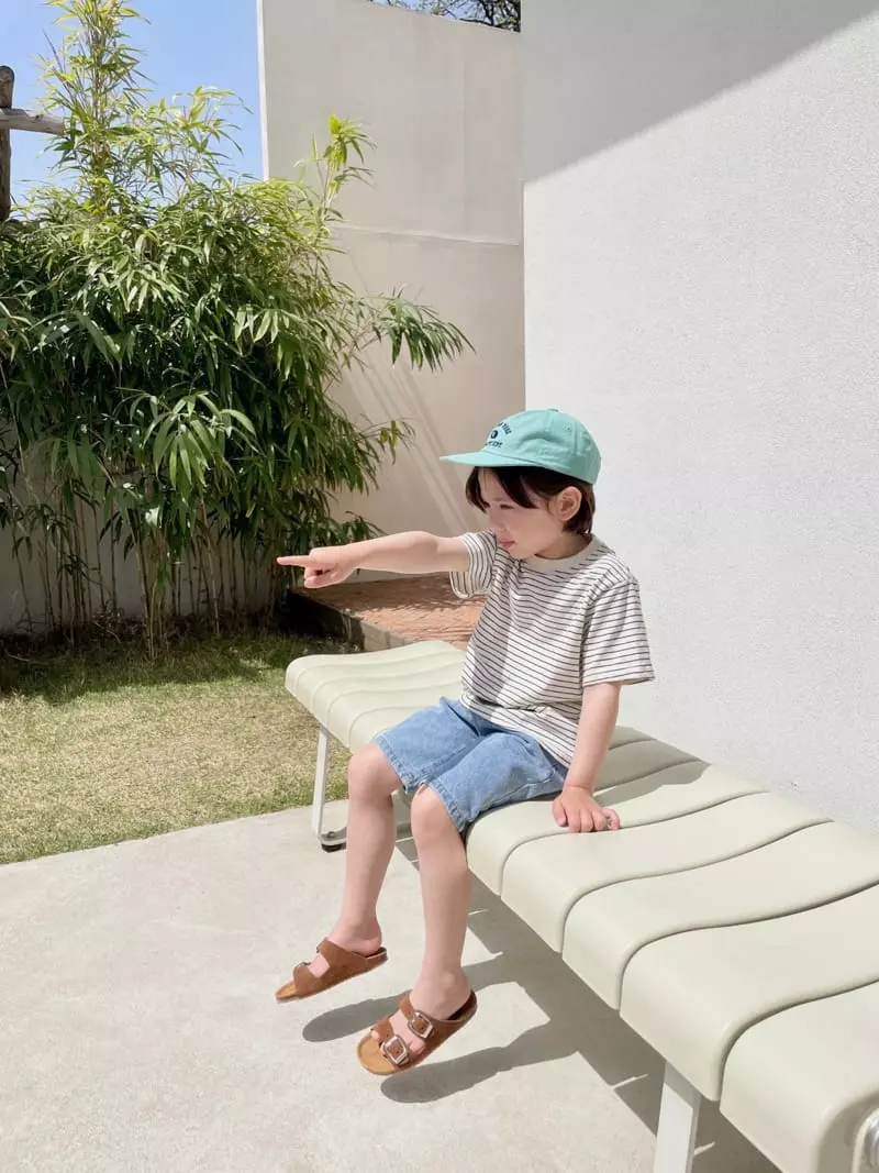 Peanut - Korean Children Fashion - #prettylittlegirls - Royal Stripes Tee - 2
